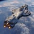 create stunning sci fi spaceship concept art