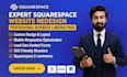 design squarespace website redesign squarespace expert business landing page