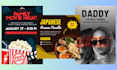 design professional and eye catching posters
