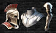make model of printable armor, cosplay armor, 3d armor, 3d helmet for printing
