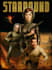 create a cinematic retro sci fi movie poster illustration