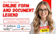create business automation form with fluent forms wpforms typeform jotform tally