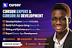 build and debug your app using cursor ai as a cursor expert
