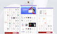 design PSD website or figma web template and do UI UX mockup