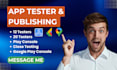 do app testing website testing QA testing closed testing beta testing app review