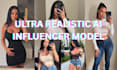 create realistic ai influencer model for brands instagram fanvue lora comfyui