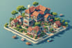 create amazing isometric illustrations