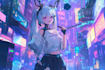 draw premium anime character with detailed shading