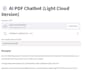 build a custom ai PDF chatbot using python and langchain