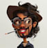 draw artistic cartoon caricatures