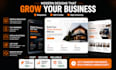 revamp wordpress website, redesign responsive business website