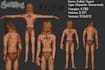 3d character model in low poly psx style