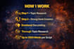write engaging youtube video scripts and motivational speeches