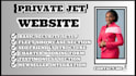 private jet charter website design, private jet broker website development