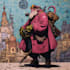 superhero character for comics design