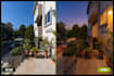 convert day to dusk virtual twilight photo editing