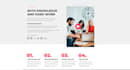 design responsive landing page in wordpress, elementor pro, divi landing page