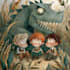 digitally paint colourful children book illustrations