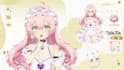 live2d vtuber model, live 2d rigging, 2d vtuber model, vtuber character