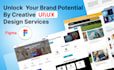 design figma website ui ux, figma design, web app and mobile app ui ux design