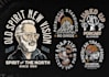 create vintage graphic t shirt hand drawn design