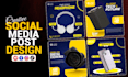 design engaging restaurant social media posts