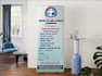 design a professional print ready banner or backdrop