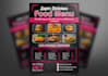 create custom menu design, food menu, restaurant menu, digital menu