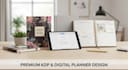 do journal design, digital journal, prayer journal, journal planner, kdp journal