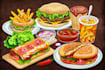 draw amazing food vector illustration
