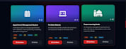 create modern responsiv website with HTML tailwindcss and js