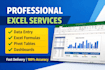 do excel data cleaning and formatting
