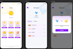 design voice chat mobile app UI UX