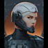 do star wars sci fi character, alien, robot, mecha art