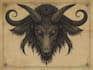 illustrate dark art animal illustration