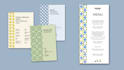 design an elegant wedding invitation and stationery