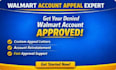 appeal your denied application and get your walmart account approved