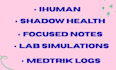do i human, shadow health, focused note, lab simulations