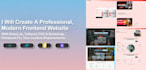 do figma website design and develop into frontend , UI UX , developer