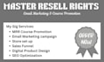 set up master resell rights products email automation to earn passive revenue