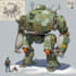 design sci fi mecha and robot concept art