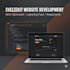 build a svelte or sveltekit website with tailwind CSS and responsive design