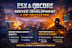 develop and optimize your esx or qbcore fivem server