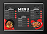 do a restaurant menu and a professional restaurant logo