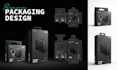 do premium packaging and label design with 3d mockups