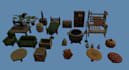 create low poly assets