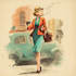 design drawn vintage illustration drawing