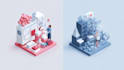 design flat and isometric vector illustrations