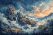 make watercolor fantasy background