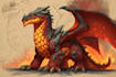 paint fantasy illustration and creature concept art